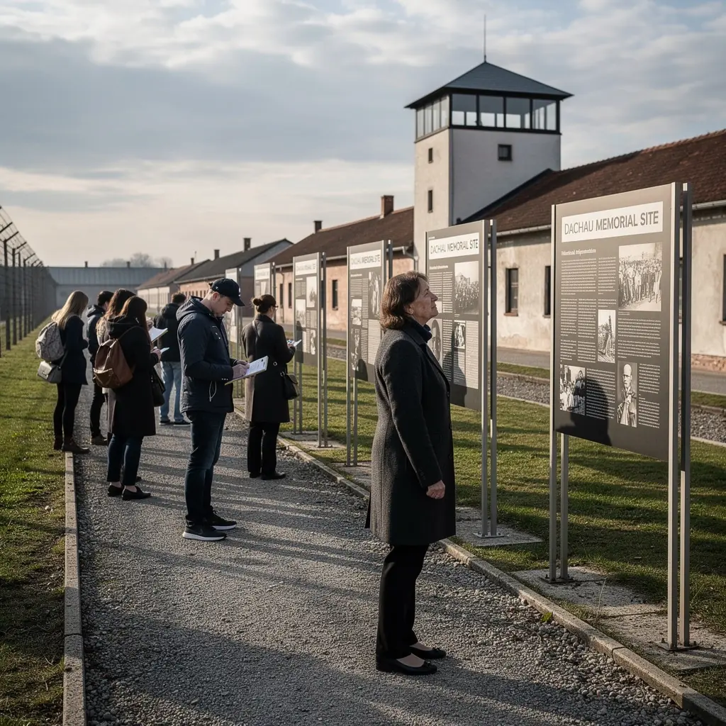 Eine malerische Ansicht der bayerischen Alpen mit klaren blauen Seen und grünen Wiesen.